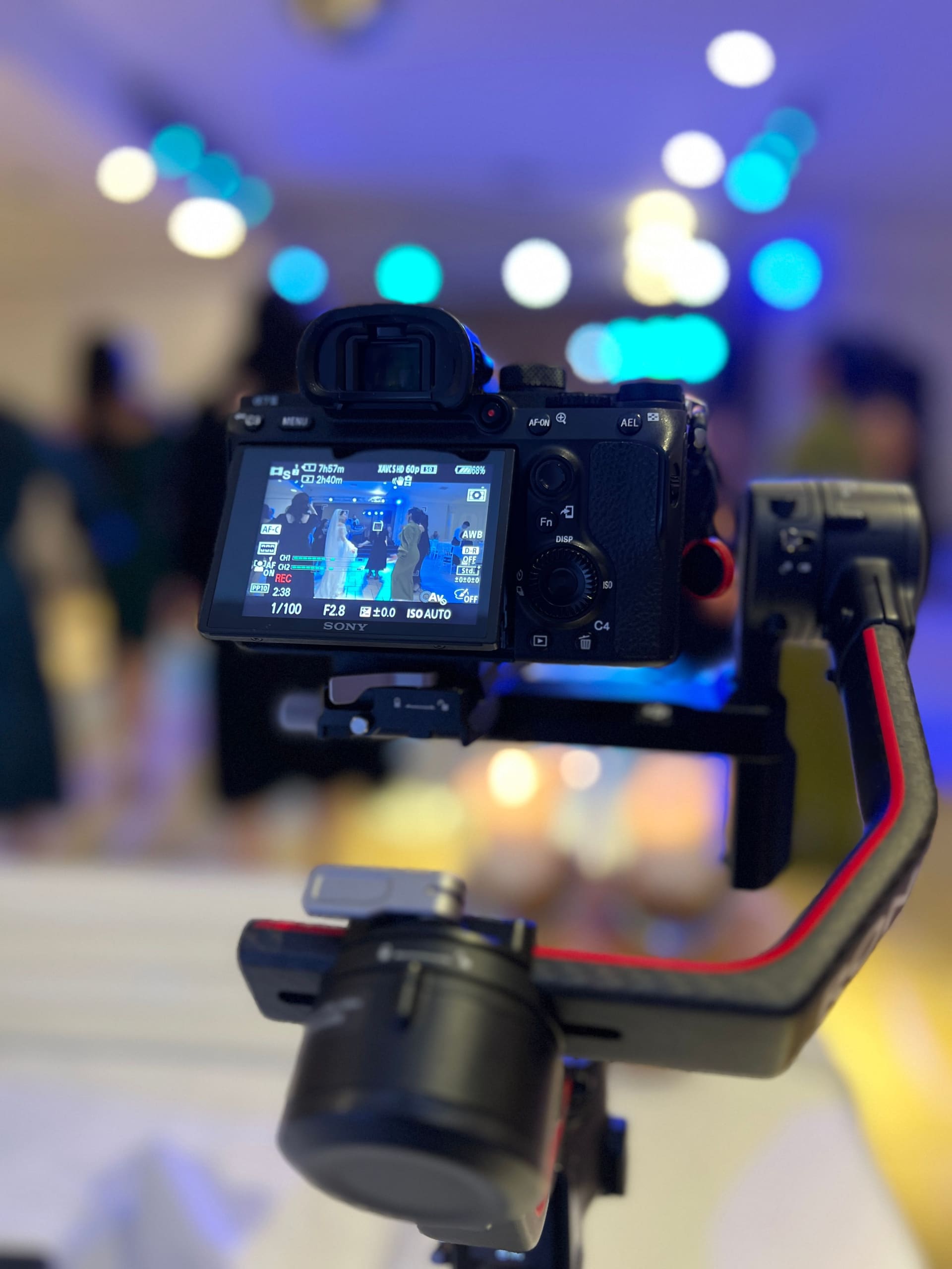 Producción audiovisual en vivo durante un evento de EEC Entertainment