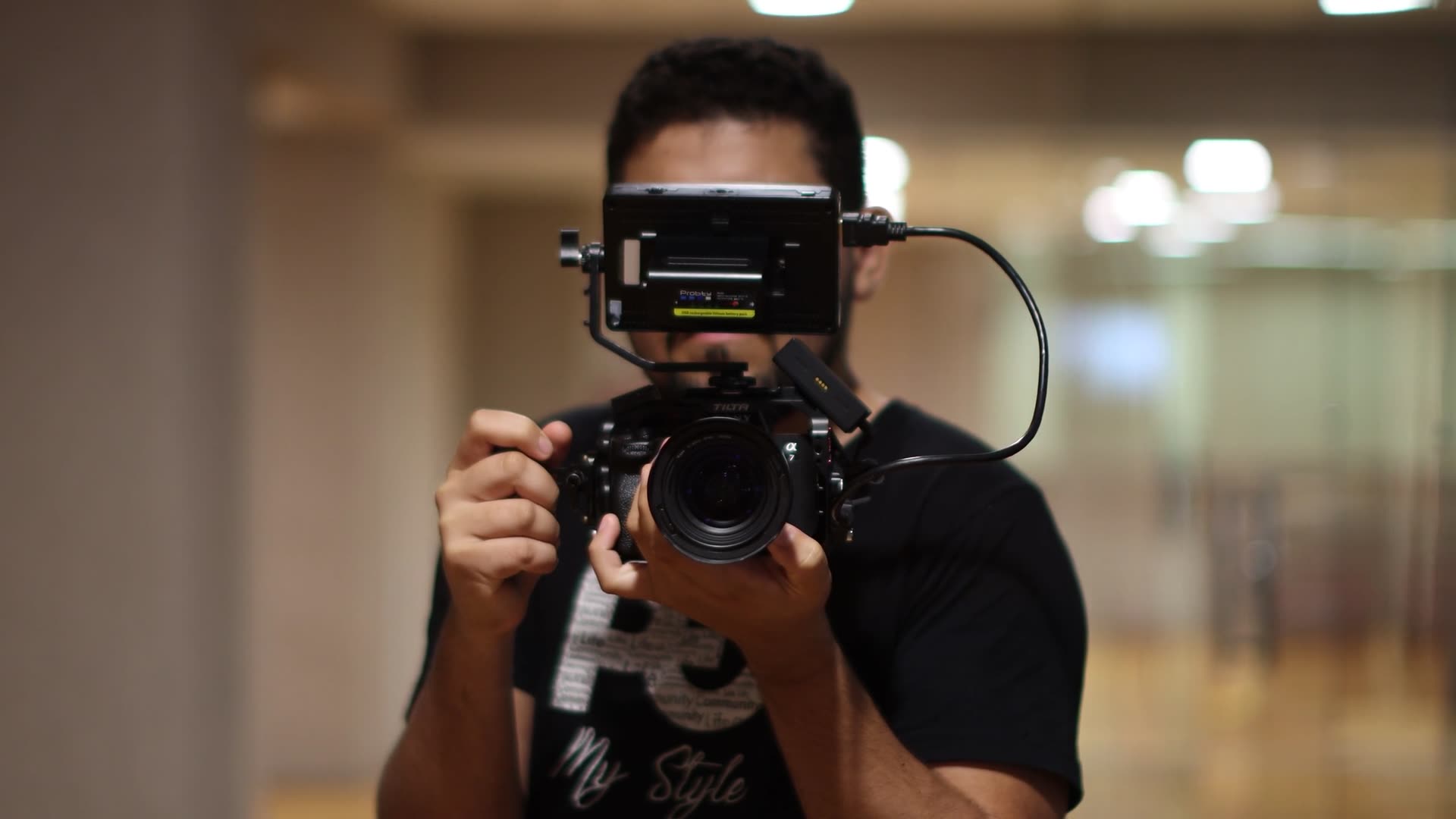 Producción de EEC Entertainment en set